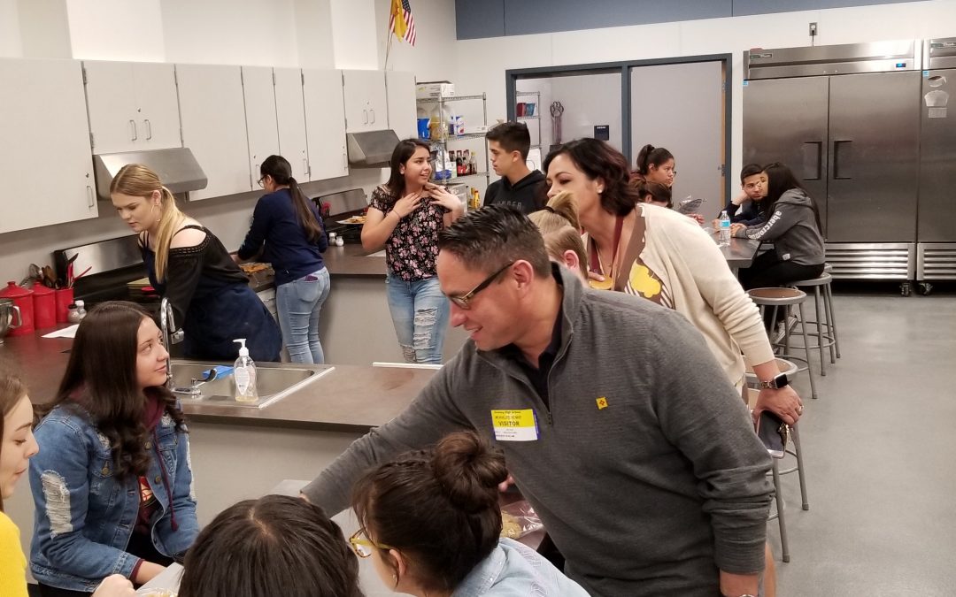 New Mexico Lt. Governor Howie Morales Visits Deming Public Schools