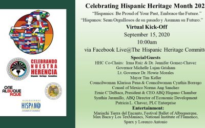 Lt. Governor Howie Morales Helps Launch Hispanic Heritage Month 2020 in New Mexico During Virtual Celebration